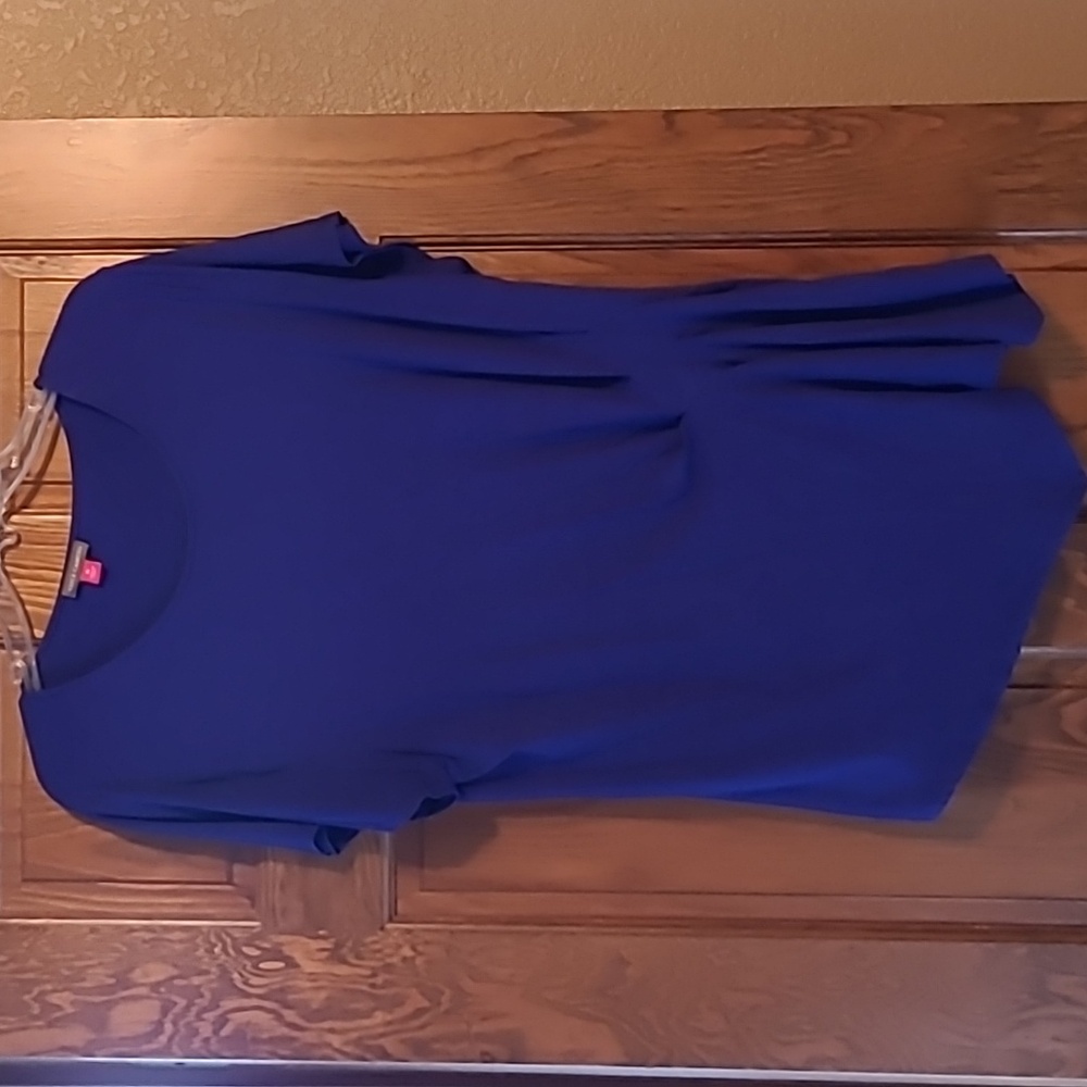 Vince Camuto Royal Blue SS Top XL